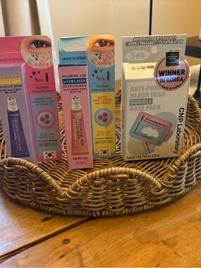 Korean skin care trio